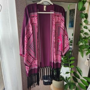 Ornate Tasseled Kimono